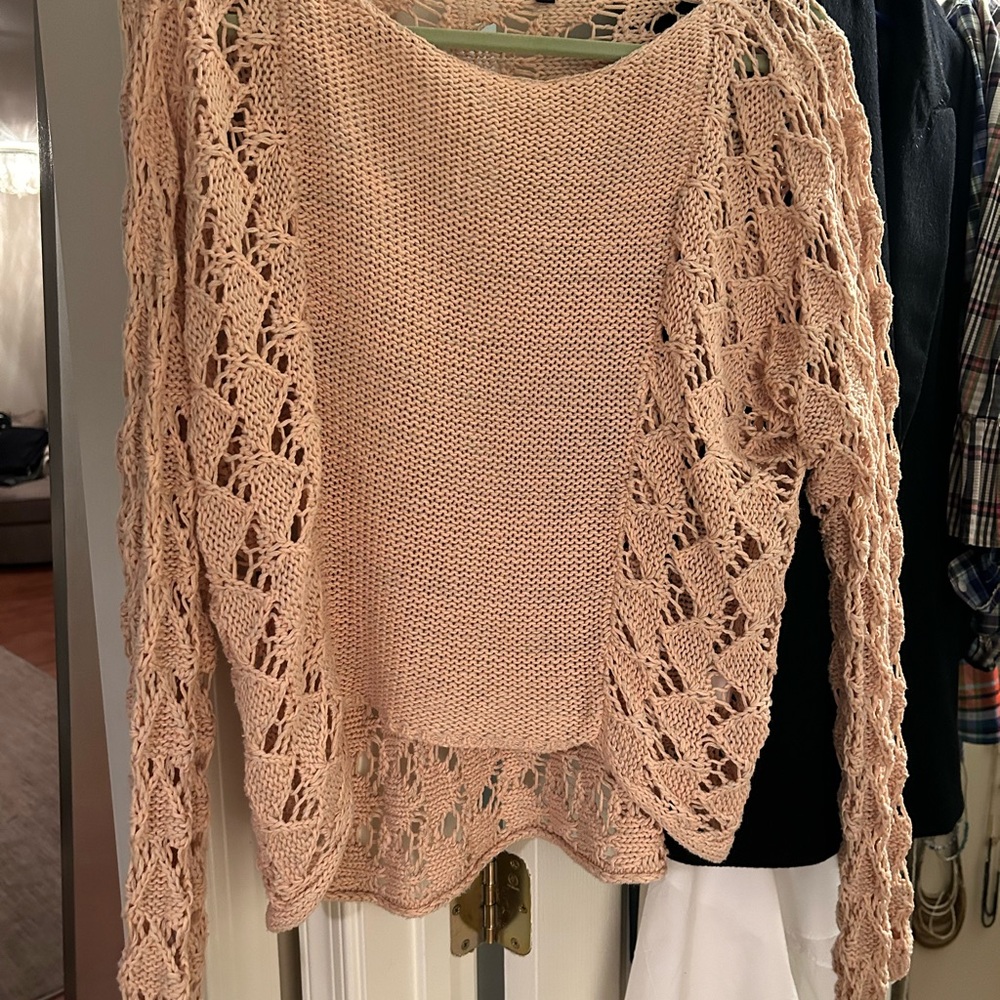 Apartment 9 (Kohls!) peach sweater
